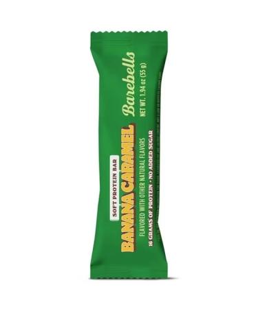 Barebels Soft Banana Caramel Protein Bars - 7.76oz/4pk - 16gms Protein - Buy Online on GoSupps.com