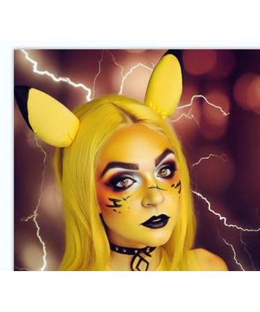 Go Ho Water Based Yellow Face Paint Stick | Non-Toxic Easy-to-Use for Halloween Cosplay & Minions Makeup | 0.63oz - Buy Online on GoSupps.com