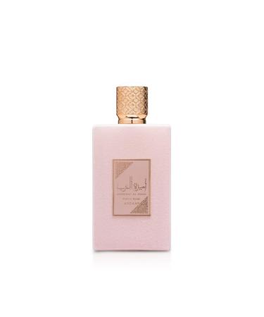 Lattafa Asdaaf Ameerat Al Arab Prive Rose Eau de Parfum Spray for Women 3.4 Ounce Fresh 3.4 Fl Oz (Pack of 1)