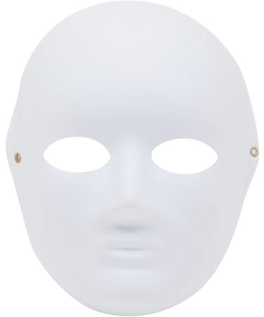 24 Pack White Opera Masks for Carnival Masquerade Party - 2 Sizes, Blank Paper Mache Masks for Halloween - Buy Online on GoSupps.com