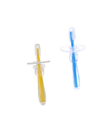 Buifulsic 2st accessories for milk teeth toothbrushes for children toothbrush baby toothbrush toys toothbrush brisk toothbrush training toothbrush pearlmutt adjust newborn