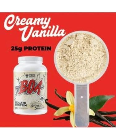 BOA Isolate Protein with Vitamin B6 and Zinc - Low-Sodium Whey Protein Isolate 25g of Protein per Scoop - (Creamy Vanilla - 40 Servings) - Buy Online on GoSupps.com