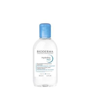 Bioderma Hydrabio H2O - Cleansing & Moisturising Micellar Water for Dehydrated Skin Gentle Cleanser to Remove Impurities & Make Up Remover for Face & Eyes 250ml Not Relevant for this product 250 ml (Pack of 1) - Buy Online on GoSupps.com