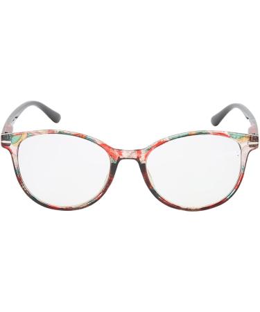 Fashionable Gemille Senior Reading Glasses with Storage Box - Stylish Computer Accessories in Tea Colorful Frame - Buy Online on GoSupps.com