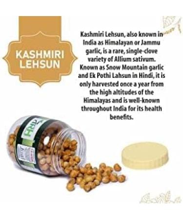 TRH Kashmiri Lehsun Himalayan Single Clove Garlic Kashmiri Lehsun Snow Mountain Garlic Allium sativum - 199gm - Buy Online on GoSupps.com