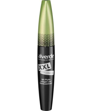 alverde Natural Mascara - XXL Volume - Black - 010 - 12 ml - Buy Online on GoSupps.com