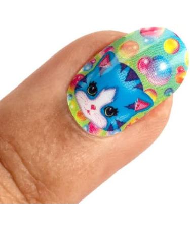 ORLY x Lisa Frank Gel Nail Wraps | Kitten Bubbles Design - Buy Online on GoSupps.com