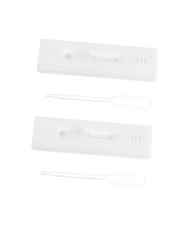 Healeved 2st pregnant tester Tool Agricultural Supply Colloidal progesterone test paper for cattle pregnancy test for pigs white animal test paper plastic white 1 piece (1 Pack)