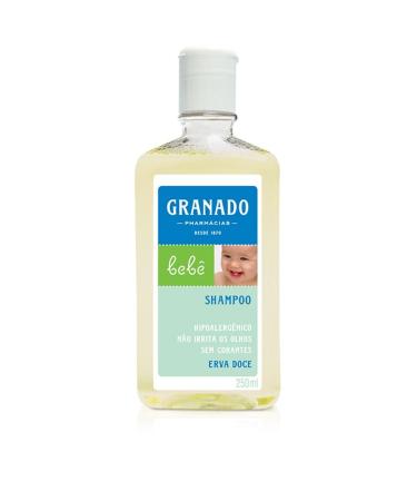 Linha Bebe Granado - Shampoo Bebe Erva Doce 250 Ml - (Granado Baby Collection - Fennel Baby Shampoo 8.45 Fl Oz)