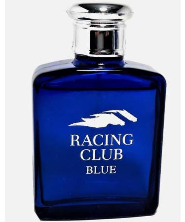 Racing Club Blue Eau de Toilette Spray for Men 3.4 Fl Oz By Mirage Brands - Buy Online on GoSupps.com