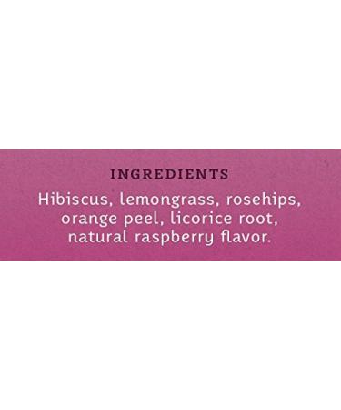 Stash Tea Wild Raspberry Hibiscus Herbal Tea Bags - 20 Count | Refreshing & Naturally Caffeine-Free - Buy Online on GoSupps.com