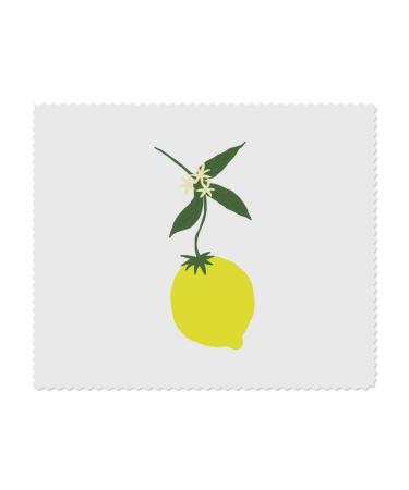 2 x Microfiber Cleaning Cloths (LC00022922) "Lemon with Leaves"