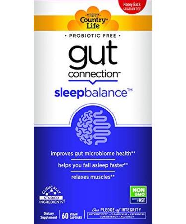 Country Life Gut Connection Sleep Balance 60 Vegan Capsules