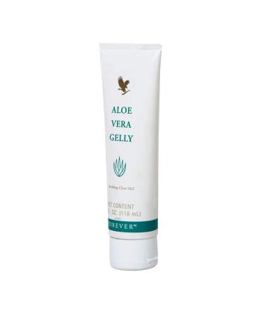 Forever Aloe Vera Gelly 100% Stabilized Gel 118ml (4 fl. oz) - Forever Living's Best Aloe Vera Product - Buy Online on GoSupps.com