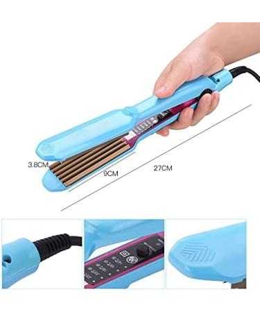 Curling Iron Professional Hair Curling Wand Professional Small Corrugation Hair Curler Tourmaline Ceramics Curling Iron Adjustable Temperature Floating Crimper Corn Plate BY ZZYY - Buy Online on GoSupps.com