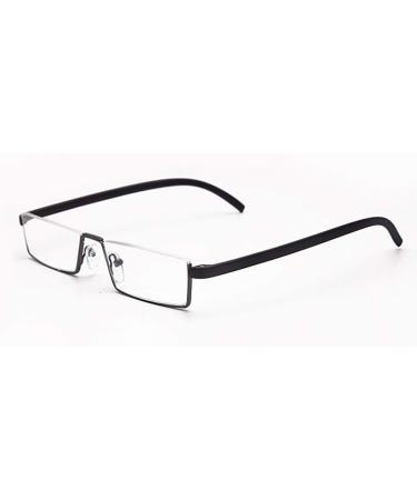 Kokobin Ultra-Light TR90 Reading Glasses - Stylish Half-Frame & Metal Design +2.75 Diopters - Unisex with Case - Buy Online on GoSupps.com