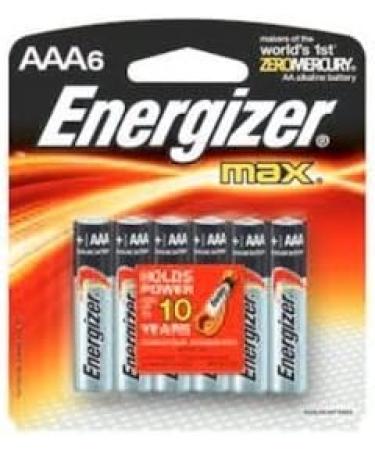 Energizer 06473 AAA Cell 1.5V MAX Battery - 6 Pack - Long-lasting Power for All Devices - Buy Online on GoSupps.com