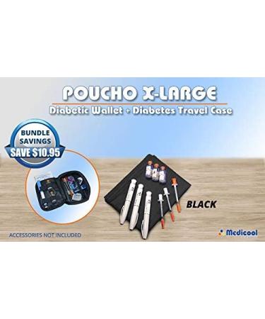 Medicool Poucho Diabetic Wallet + Daily Organizer Bundle - Blue | PDP+DAILYBundle - Buy Online on GoSupps.com