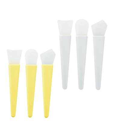 FRCOLOR 2 Sets brush Acid facemask mixing tool skincare spatula silicone cosmetic Cosmetic Makeup Tool applicator spatula Facial apply Silica gel Miss