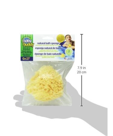 Baby Buddy Natural Wool Sea Sponge - Hypoallergenic Bath Sponge for Tender Skin - 4.5in, Brown - 1 Count - Buy Online on GoSupps.com