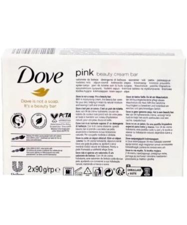  Dove Dove Savon solide rose 90 grx2 180 g - Buy Online on GoSupps.com