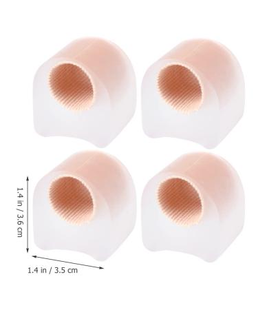 Gatuida Silicone Toe Separator + Bunion Corrector 2 Pairs - Thumb Splint Included | Overlapping Toe Relief | 3.6x3.5cm - Buy Online on GoSupps.com