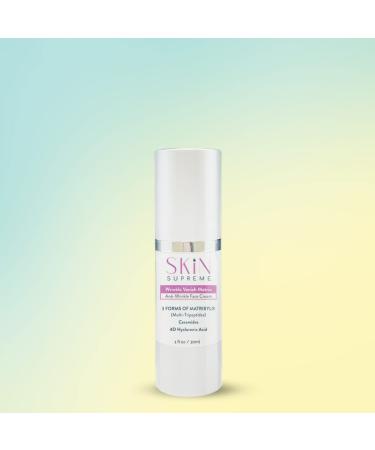 Wrinkle Vanish Matrix - Anti-wrinkle Face Cream by Skin Supreme - Matrixyl Ceramides 4D Hyaluronic Acid