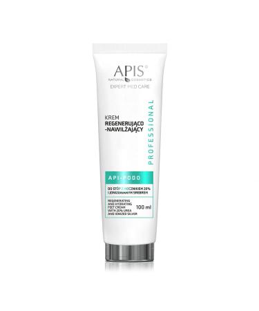 Apis Professional Api Podo Regenerating and Hydrating Feet Cream with 20% Urea and Ionized Silver 100ml
