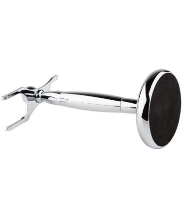 Stylish Stainless Steel Razor Holder for Men - 17cm Practical Shaving Brush Stand | Perfect Gift for Home & Travel - Buy Online on GoSupps.com