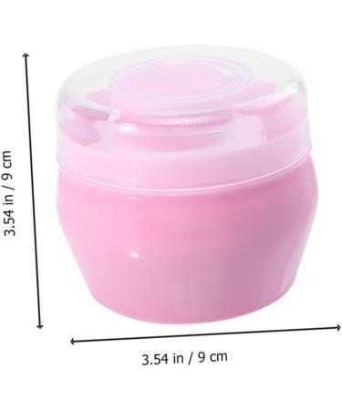 Mikinona 2 ensembles Bo te Poudre pour Houppette Douce de Blanc et Rose Distributeur Pratique pour Poudre Portable et Adapt Aux Soins D licats Peau Infantile - Buy Online on GoSupps.com