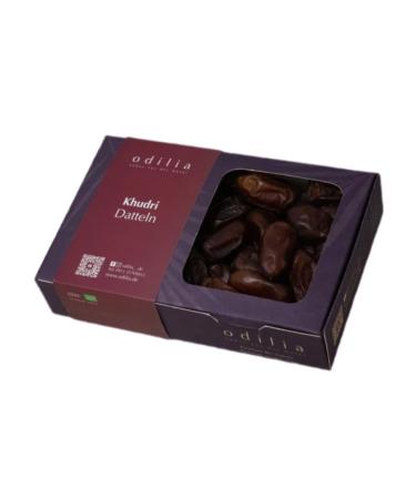 odilia Odilia Organic Khudri Dates - Vegan and gluten-free treat - No refined sugar - Sweetened with dates - Made in Germany - 750g