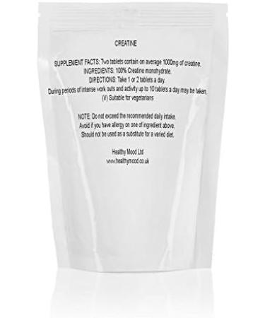 Buy Creatine Monohydrate 1000 MG - 30 Tablets | Mailbox Friendly International Shipping - Buy Online on GoSupps.com