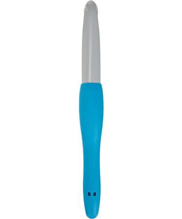 Amour Crochet Hook 15mm Blue & White - Clover Needlecraft - Buy Online on GoSupps.com