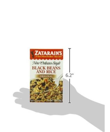 Zatarain's Black Beans & Rice 7 oz - Pack of 12 - Buy Online on GoSupps.com