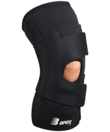 Breg Lateral Stabilizer Knee Brace - Medium Left Neoprene with Hinges | International Shipping Available - Buy Online on GoSupps.com