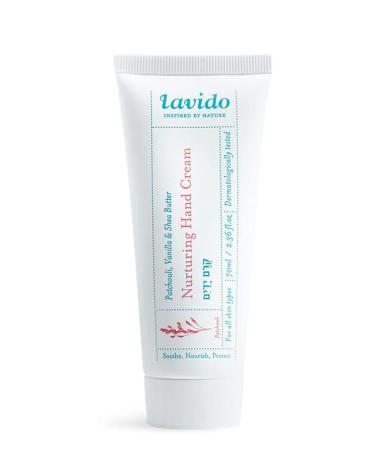 Lavido - Nurturing Hand Cream | Clean  Non-Toxic Skincare (Patchouli + Vanilla  2.36 fl oz | 70 ml) Patchouli & Vanilla