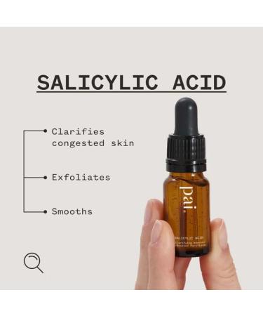 PAI SKINCARE Natural Salicylic Acid Clarifying Booster | Vegan Sensitive Skincare for Acne Prone Skin (0.3 fl oz | 10 ml - Buy Online on GoSupps.com