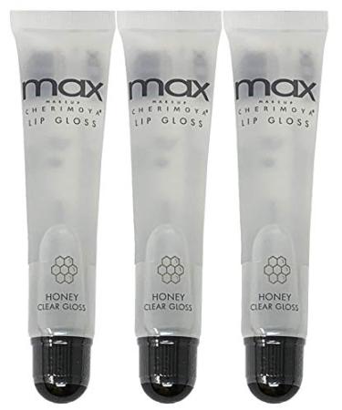 Cherimoya (3Pack) MAX Makeup Lip Polish HONEY Clear Gloss - Buy Online on GoSupps.com