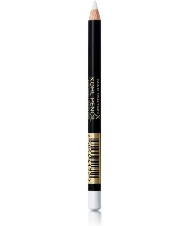 Max Factor Kohl Kajal Weiss 10 - White Kajal for Smokey Eyes | Easy Application - 4 ml (1 Pack) - Buy Online on GoSupps.com