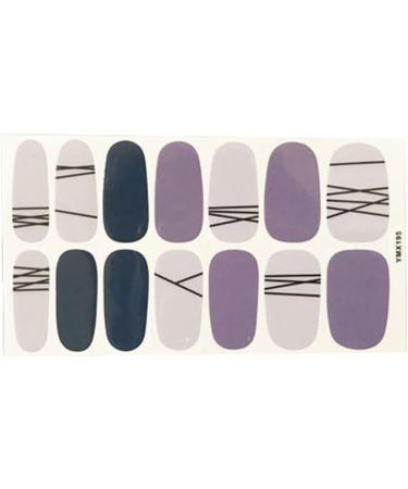 dijiusidy Nail Art Stickers Self-Adhesive Fingernail Decal with Strap Glue DIY Art Decor Full Cover Manicure Kits for Women Girls YMX195 - Buy Online on GoSupps.com