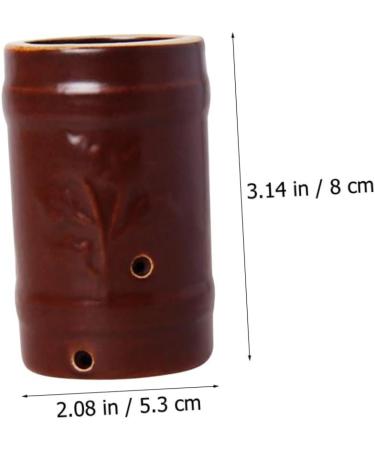 Portable Red Porcelain Moxibustion Container | Lurrose Moxa Cone Burner & Moxibust Box for International Shipping - Buy Online on GoSupps.com