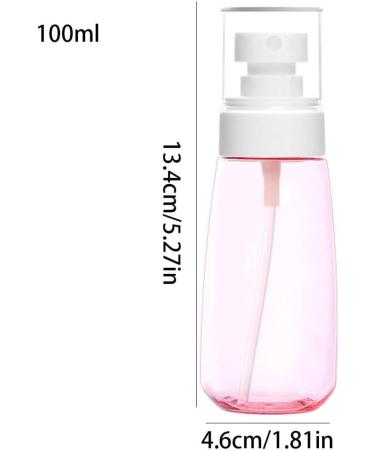 Bottling Small Spray Bottle Refillable Empty Liquid Fine Mist Sprayer Plastic Bottle Pink 100ml - Buy Online on GoSupps.com