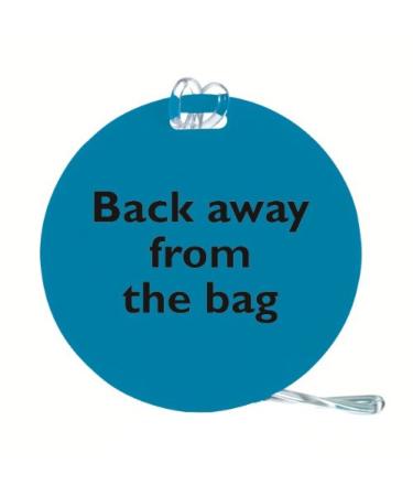 Travel Smart Attitude Tag Teal