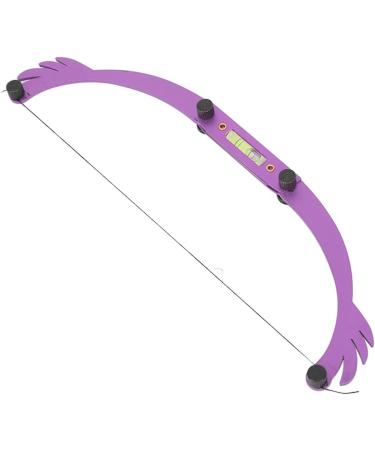 Eyebrow Mapping Tool Simple Adjustable Eyebrow Ruler Set Foldable for Salon (Purple) - Buy Online on GoSupps.com
