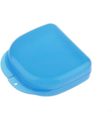 Shop Small Medium Open Storage Denture Case - Blue | Durable PP Material | International Shipping Available - Buy Online on GoSupps.com