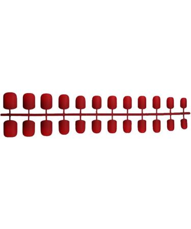 dijiusidy Square Nail Set Classic Scratch Resistant Artificial Press-on Fingernails Full Cover Strong Viscosity Manicure Stickers Type 15 - Buy Online on GoSupps.com