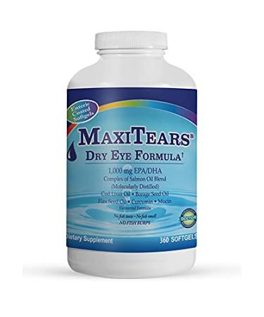 MaxiTears Dry Eye Formula - 360 Ct - 1 Bottle