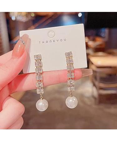 Fashion Earrings Trendy Drop Earrings for Women Fashion Long Hanging Earrings Wedding Jewelry Dainty Earrings Fashion Accessories - Buy Online on GoSupps.com