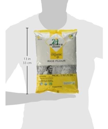 24 Mantra Organic White Rice Flour 4 lb - Packaging May Vary - Buy Online on GoSupps.com