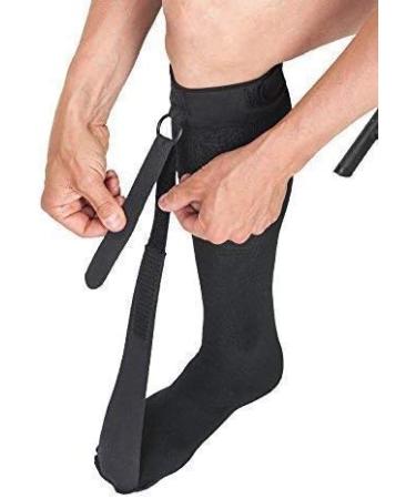 Strassburg Sock Black Large - 16-21 inch Calf Circumference - Size Guide - Buy Online on GoSupps.com